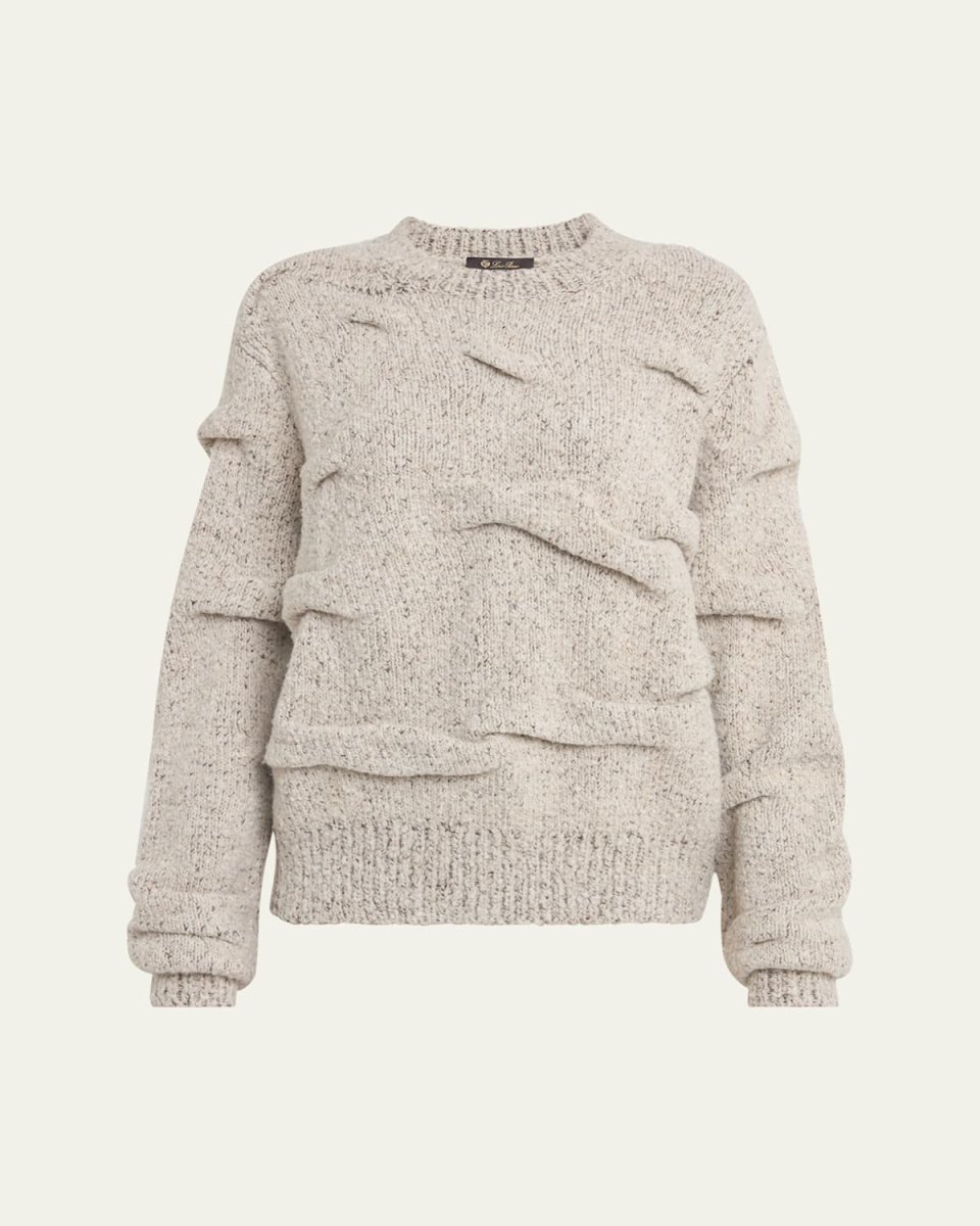 Alpe Faller Crewneck Sweater Pecora Nera Gg 3